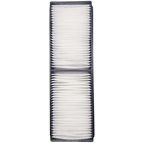 Leankle air filter replacement for Epson ELPAF30 V13H134A30 projector, rectangular white filter close-up