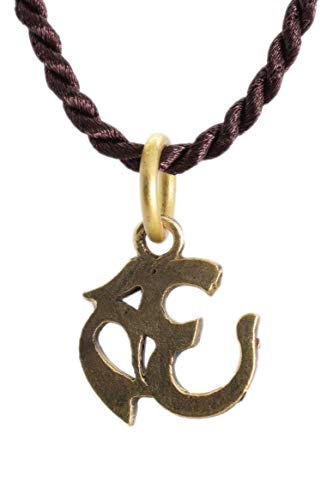 Artschatz Om/Aum Pendant Necklace - Ø 0.5 inch