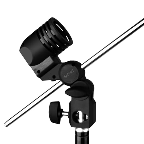 EMART E26 / E27 Light Bulb Socket Adapter with Photo Umbrella Lamp Holder