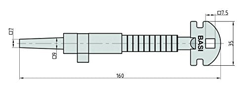 Basi 330 Building Key Blue