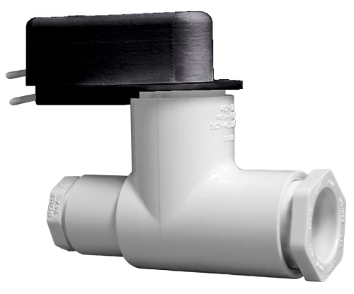 Little Giant ACS-4 In-Line Condensate Drain Overflow Shut-off Switch, 24 VAC Input Voltage, 5 Amp Capacity, 72 inch Leads, Black/White, 599125