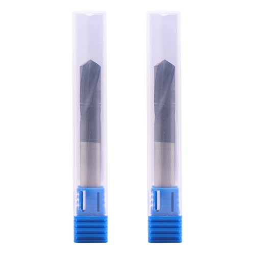 2Pcs 5/16" 2 Flute 120 Degree Solid Carbide Spot Drill - AlTiN Coated 5/16 in