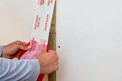 3M Fire and Water Barrier Tape FWBT4, 4 in x 75 ft, 1 roll