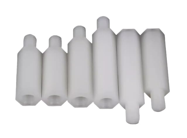 [Australia - AusPower] - M2 Total 880PCS Nylon PA66 Plastic White Metric Male-Female Hex Standoffs Spacer Length 4-30mm,Motherboard Threaded Pillar Plain Finish, Fits Circuit Board Screws Bolts M2 