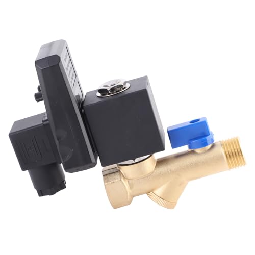 Condensate Drain Valve, DN15 Air Compressor Drain Valve for Air Compressors for Air Compressor Condensate Management (AC230V) AC230V
