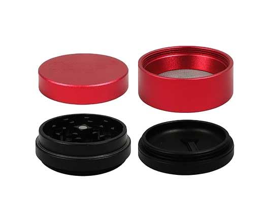 Chongz Big Hitter 62mm 4 Part Grinder (Red) Red