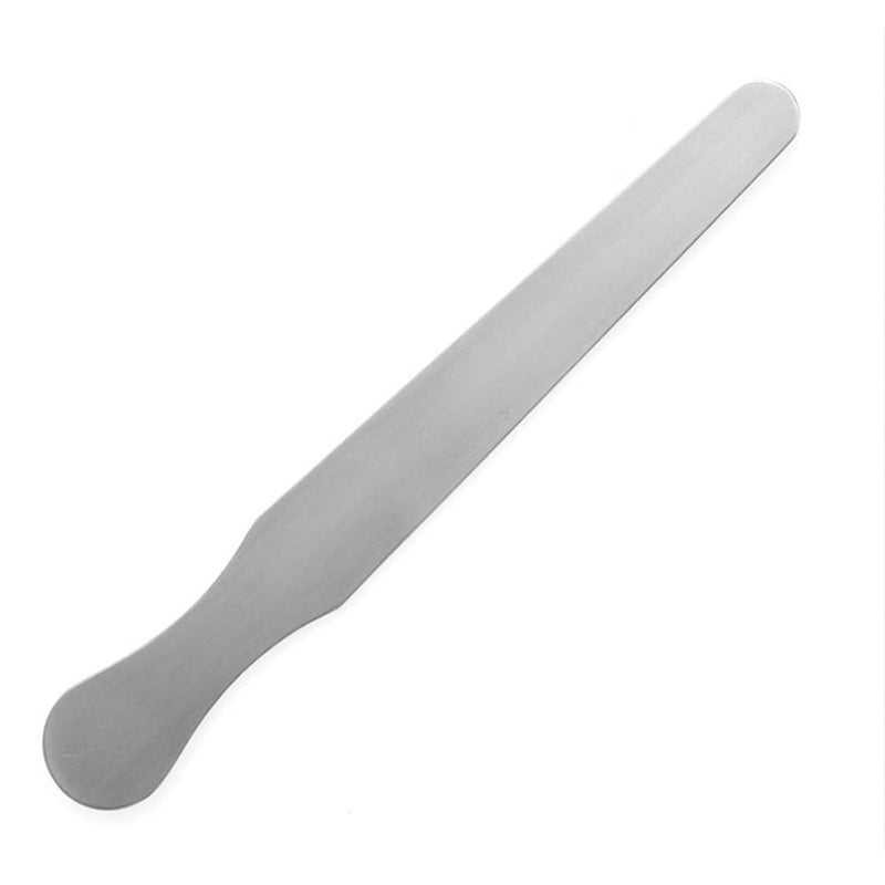 3 Pieces Stainless Steel Tongue Depressors for Arts Crafts Beauty Salon Dental Examination (14cm+16cm+18cm)