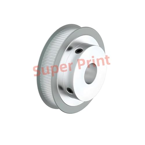 Super Print GT2 Pulley 80 Teeth 8mm bore 6mm Width Timing Belt Pulley Aluminum 80T 8mm bore Pulley Wheel for 6mm Width GT2 Timing Belt for 3D Printer,CNC (4pcs) 80-8mm 80Teeth