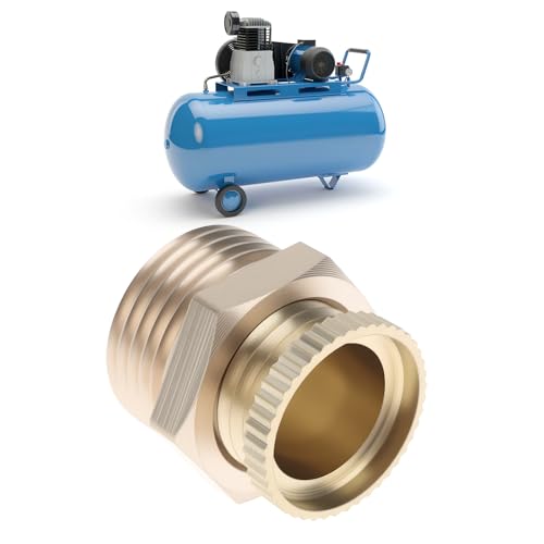2pcs 3/8"BSPP Male Thread Air Compressor Drain Valve 9mm ID Brass