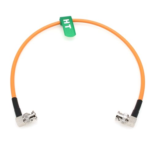 12G 4K SDI Coaxial Video Cable BNC to BNC Canare LV-61S 75 ohm for Sony Arri RED Canon Camera Atomos Ninja V Monitor Hollyland Teradek 3M Orange