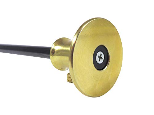 Taytools wheel marking depth gauge with solid brass head, hardened steel wheel, and SAE metric beam scale