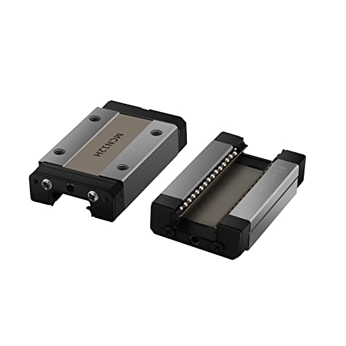 Schwarze Beschichtung MGR Schiene MGN7 MGN9 MGN12 MGN15 Miniatur-Linearführung Schlitten, geeignet für 3D-Drucker CNC (2, MGN9H, 250mm) 2