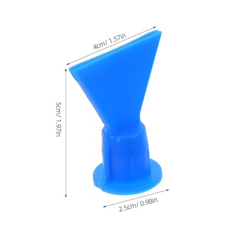 Ipetboom flat sealant applicator nozzle tips, plastic caulking nozzle replacements for doors and windows