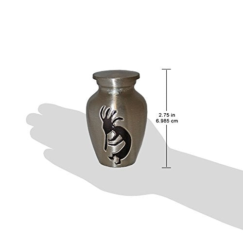 Beautiful Life Urns Kokopelli Cremation Urn (Keepsake/Mini - NOT Intended for Full ASH Quantity) Keepsake