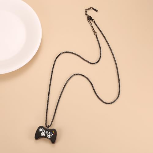 Video Game Controller Cremation Jewelry For Ashes Stainless Steel Urn Necklace Keepsake For Men Boys Silver Gold Black Color Memorial Pendant