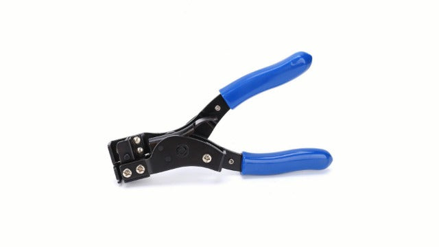Nylon Ties Tool, Convenient Operation Carbon Steel Cable Tie Pliers for Outdoor Workshop for 2.4-12mm Cable Ties