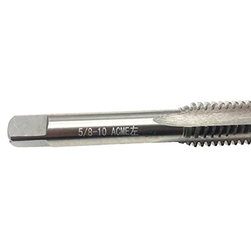Generic 5/8-10 trapezoidal thread milling tap with left-hand handle thread and 5/8 x 10 size