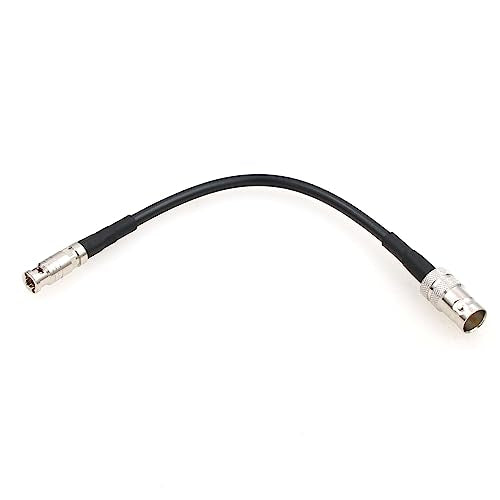 Video Cable High-Density HD Micro BNC Male to Standard BNC Female for Blackmagic Design 5 Video Assist Monitors 15CM