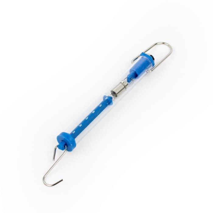 [Australia - AusPower] - Sci-Supply Spring Scales, Set of 7, 100g - 5,000g (1N - 50N), Spring Scale Dynamometer Science Classroom Set 