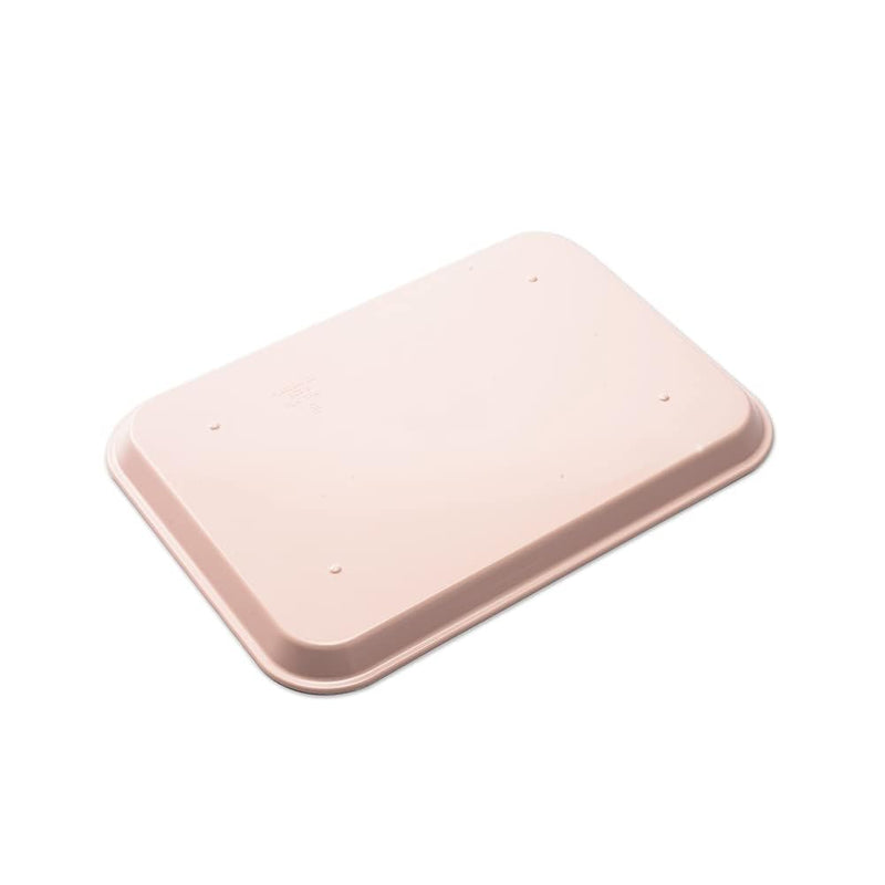 [Australia - AusPower] - Dental Flat Instrument Set-Up Tray Size F Mini Autoclavable Size F Plastic Trays (Pink) Pink 