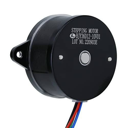 High Temperature Nema14 36mm Pancake Motor 1A with 10 Tooth Gear 1A Compatible with Voron 2.4 CW2 Sherpa Mini Orbiter Extruder Ender 3 V2 pro Upgrade 3D Printer Accessories