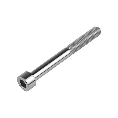 Wanyifa titanium M6x60mm socket head bolt with Allen hex drive (normal titanium)