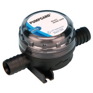 [Australia - AusPower] - Jabsco Pumpgard in-Line Strainer 3/4" Barb (Low Profile) 