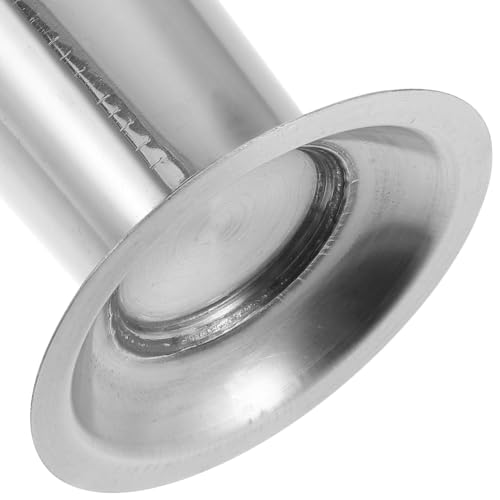 BETOOKY Stainless Steel Instrument Holder - Tapered Tweezers Container Sterilization Bottle Storage Box for Laboratory Cosmetic Tattoo Hairdressing Supplies - Portable and Easy to Clean