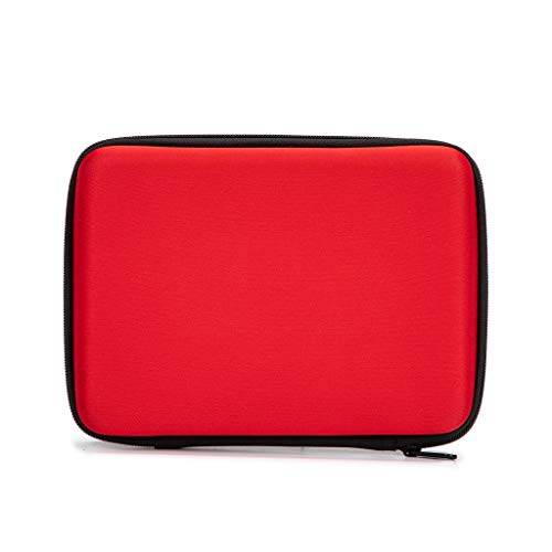 Eva Case Empty First Aid Empty Pouch Hard Case Red Medical Bag for Home Health Emergency First Responder Camping Outdoors Business (Red bb) Red Bb
