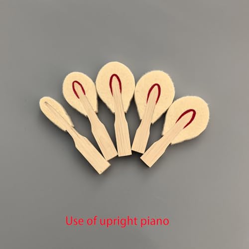 Piano Hammers for Upright and Grand Pianos, Replacement Parts (lishibaimuhongxin) lishibaimuhongxin