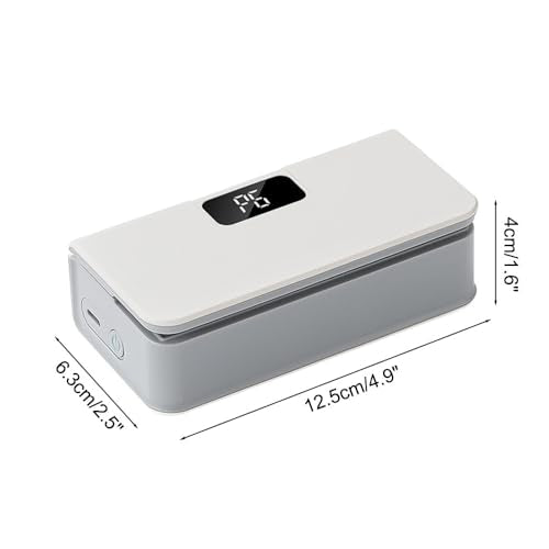 Mini Bag Sealer, Portable Package Resealer with Back Magnet & Hidden Cutter, 6 Modes, Automatic Air Sealing Machine for Plastic Snack Storage