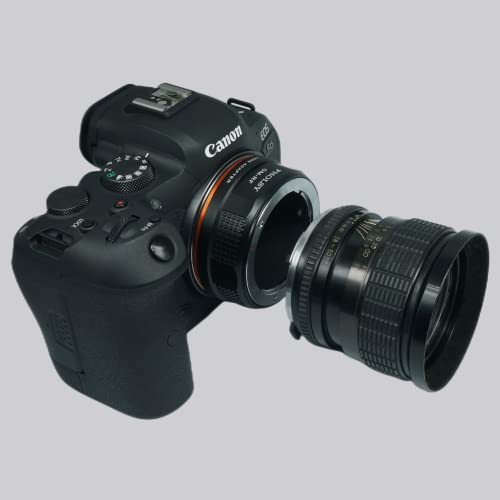 PHOLSY Lens Adapter Compatible with Olympus OM Lens to Canon RF Camera Olympus OM to Canon RF