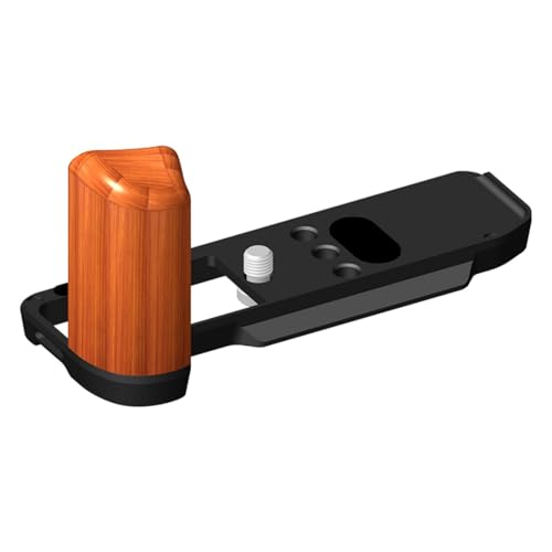 X-M5 L Plate Hand Grip,Wooden X-M5 XM5 L Bracket Handle for FUJIFILM X-M5 Camera,Compatible with ARCA Interface.