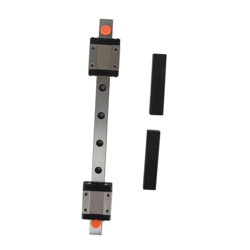 Keenso Linear Guide Rail Interchangeable Design Slider Kit MGN12C for 3D Printers and CNC Parts Suitable for Compact Equipment (200mm) 200mm