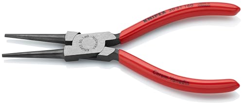 KNIPEX 30 31 160 long nose pliers with round tips, 6.25-inch needle-nose tool
