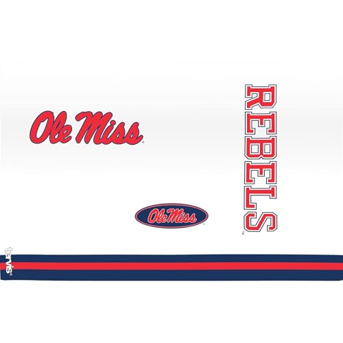 Tervis Ole Miss Rebels - Assorted Made in USA Double Walled Insulated Tumbler Travel Cup Keeps Drinks Cold & Hot, 16oz 4pk, Classic