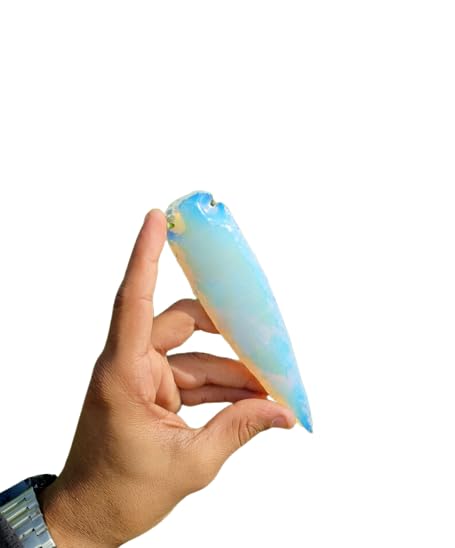 Opalite Obsidian Arrowhead, 4 inch