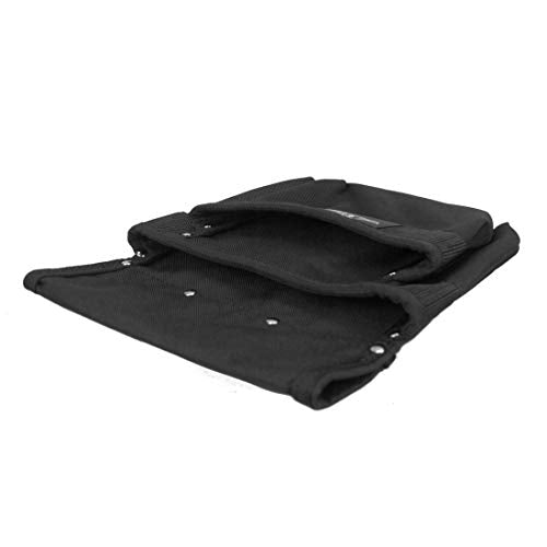Maya Ettore utility pouch, compact tool pouch in durable black fabric for organizing hand tools