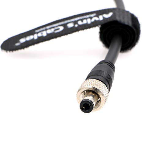 Alvin's Cables DC to DC Power Cable for Atomos Ninja V Shogun Shinobi, Lock DC 5.5 2.1 to DC for SmallHD 702, for Hollyland Mars 400s 17.7in/45cm Straight to Straight