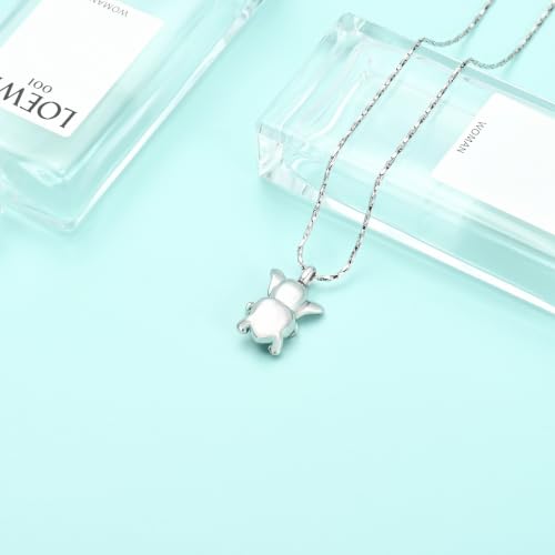 Elephant Urn Necklaces for Men Women Heart Birthstone Cremation Memorial Ashes Pendant Jewellery Stainless Steel Pet Keepsakes Necklaces Jewellery Green