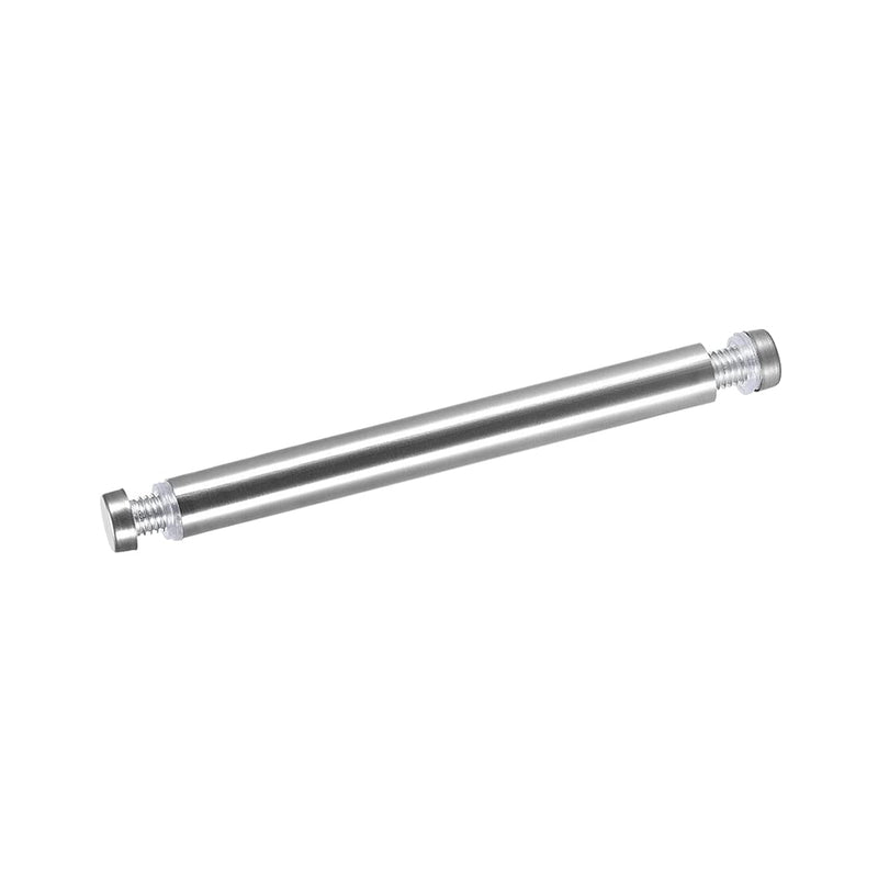 [Australia - AusPower] - uxcell 1/2 Dia x 4-7/8"(12x124mm) Double Head Standoff Screws Acrylic Glass Nails 6pcs 124mm 