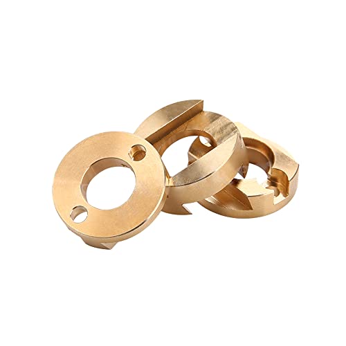 2-Pack Oldham Coupling Couplers Compatible with VzBot, BLV and Other 3D Printer Z axis T8 Lead Screw Hotbed (Oldham Coupling)