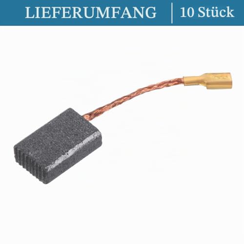 Quartzman 5 x 10 x 15 mm Replacement Carbon Brush Pack of 10 Motor Carbon Brush | For power tools, power tools
