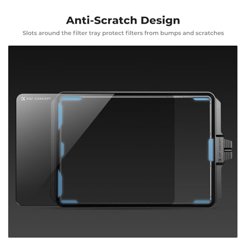 K&F CONCEPT Matte Box Filter Tray for 4" x 5.65" Square ND UV Filter