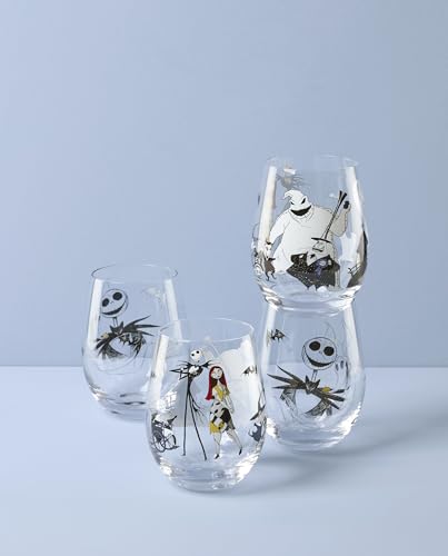 Lenox The Nightmare Before Christmas Assorted Tumblers, Set Of 4