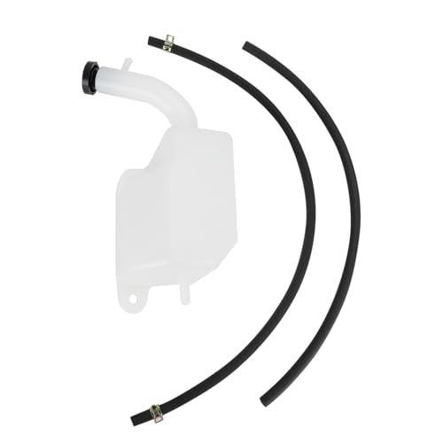 ATV Coolant Tank Bottle with Oil Hoses Water Coolant Tank 17910-07G00 for LTZ 400 LTZ400 2003-2008 ATVs Quad | Behälter- und Schlauchset,für Wartung des Kühlsystems,Flüssigkeitsführung und Reparaturarbeiten,Kühlwasser Tank für Quad