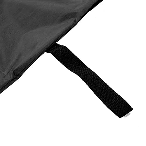 Lod Bag Body Bag Emergency Body Storage Bag Leak Proof 4 Handles Centre Zip Black for Funeral Homes Transport (210 x 75 cm) 210*75 cm