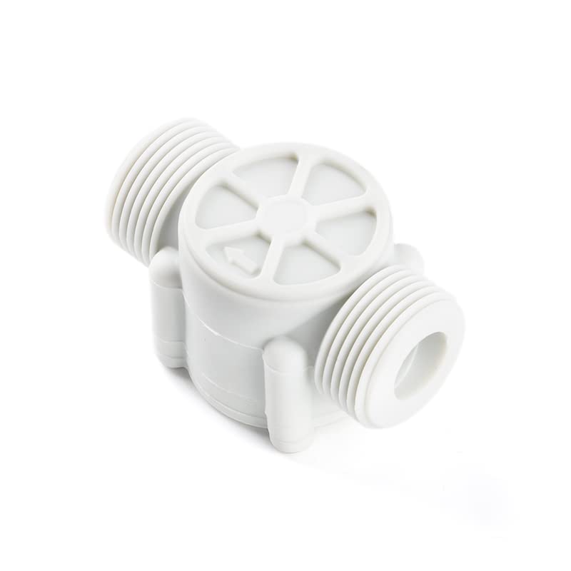[Australia - AusPower] - S403 3-Wire G3/4" Flow Meter Flow Sensor Water Dispenser Flow Meter Hall Sensor DC3.5V-24V 1-60L/min S403 