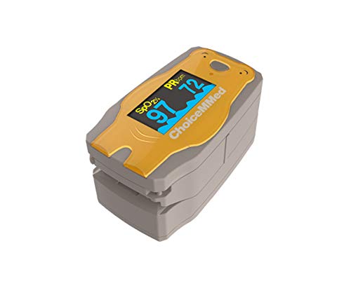 [Australia - AusPower] - ChoiceMMed Fingertip Pulse Oximeter, MD300C52, Oximeter for Fast Heart Rate and Oxygen Saturation Measurement (SpO2), Reliable and Durable Physiological Monitoring Device 