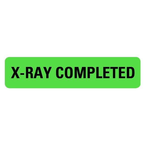 X-RAY Completed Medical Labels